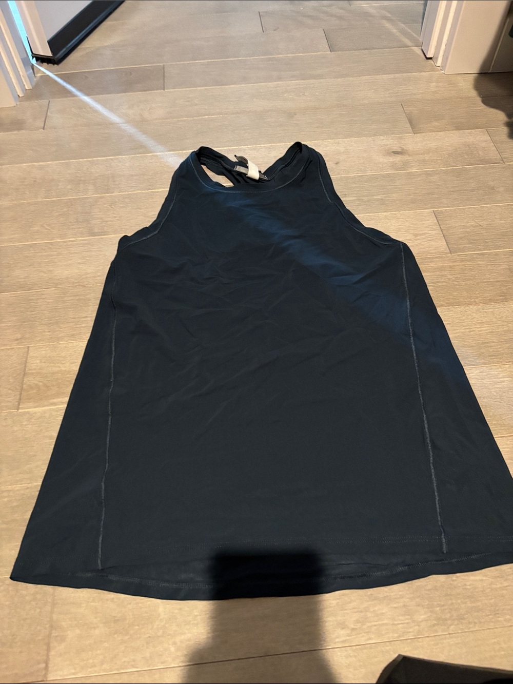 Athleta Black Racerback Tank Top